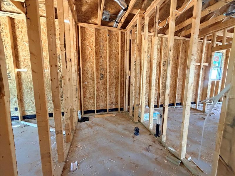 In-progress construction of a new home in Monarch Manor, Poolville, TX (Image 19).