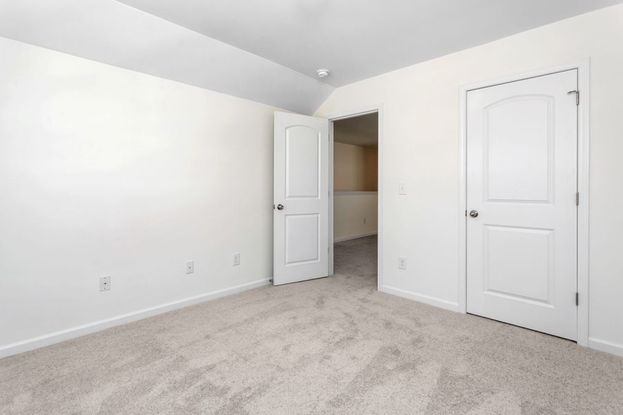 Representative unfurnished interior of a home built from the Fairfield by Keystone Homes NC in Royal Pines, Trinity (Image 33).