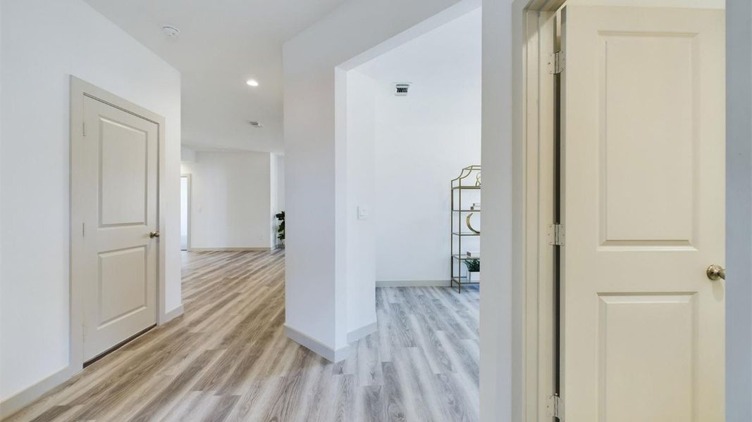 Representative unfurnished interior of a home built from the The Lakeway by D.R. Horton in Abbey Glen, Lubbock (Image 20).