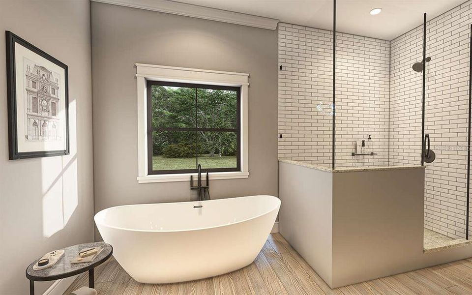 Furnished interior view inside a new home in , Dade City (Image 15).