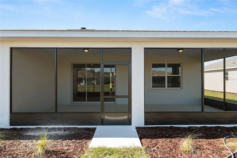 Exterior details and patio area of a home in , Ocala (Image 35).