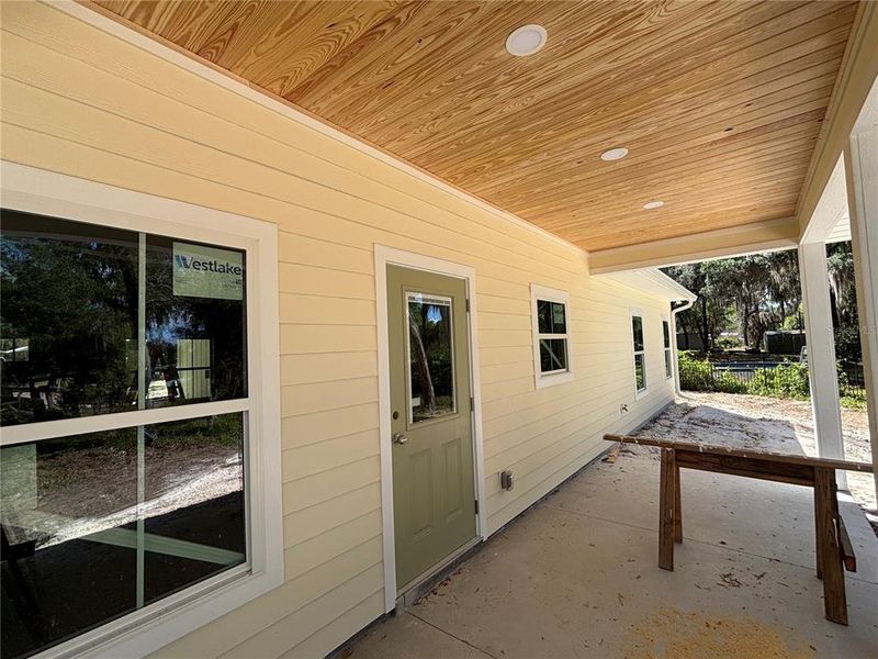 Exterior details and patio area of a home in , Melrose (Image 5).