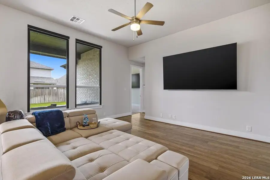 Furnished interior view inside a new home in Alsatian Oaks, Castroville (Image 5). Furnished interior view inside a new home in Alsatian Oaks, Castroville (Image 5).