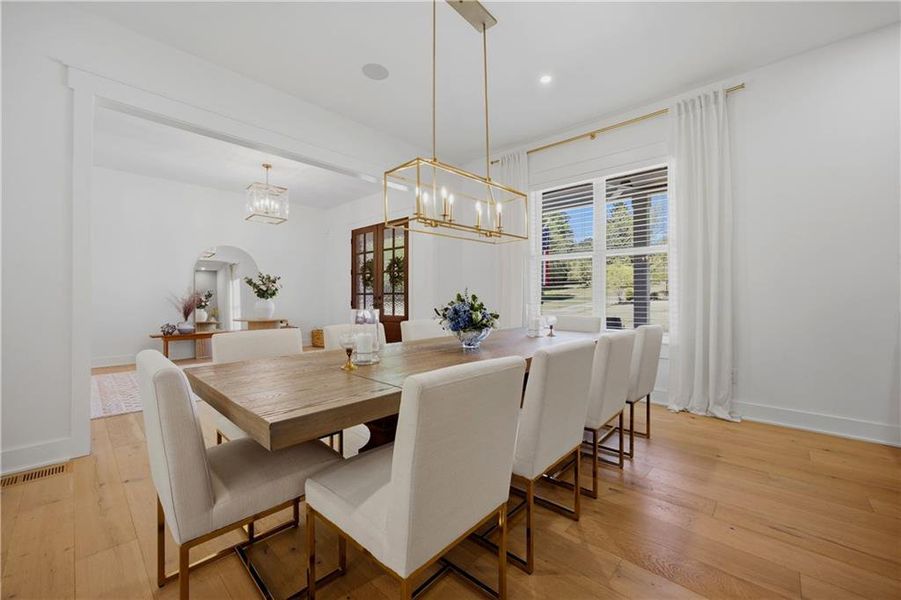 Furnished interior view inside a new home in , Sugar Hill (Image 35).