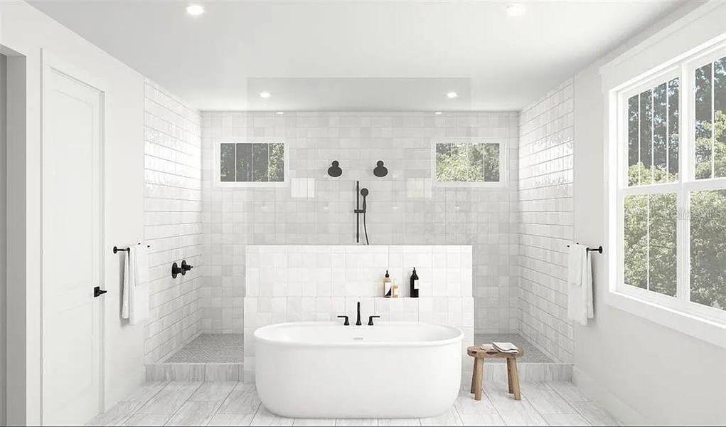 Furnished interior view inside a new home in , Tampa (Image 7). Furnished interior view inside a new home in , Tampa (Image 7).