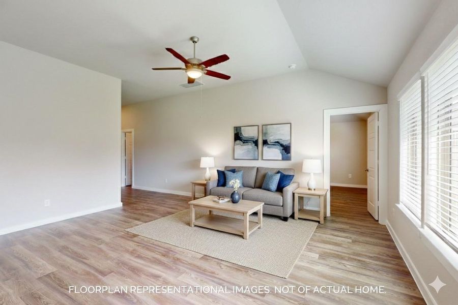 Furnished interior view inside a new home in Ambrose, La Marque (Image 5).