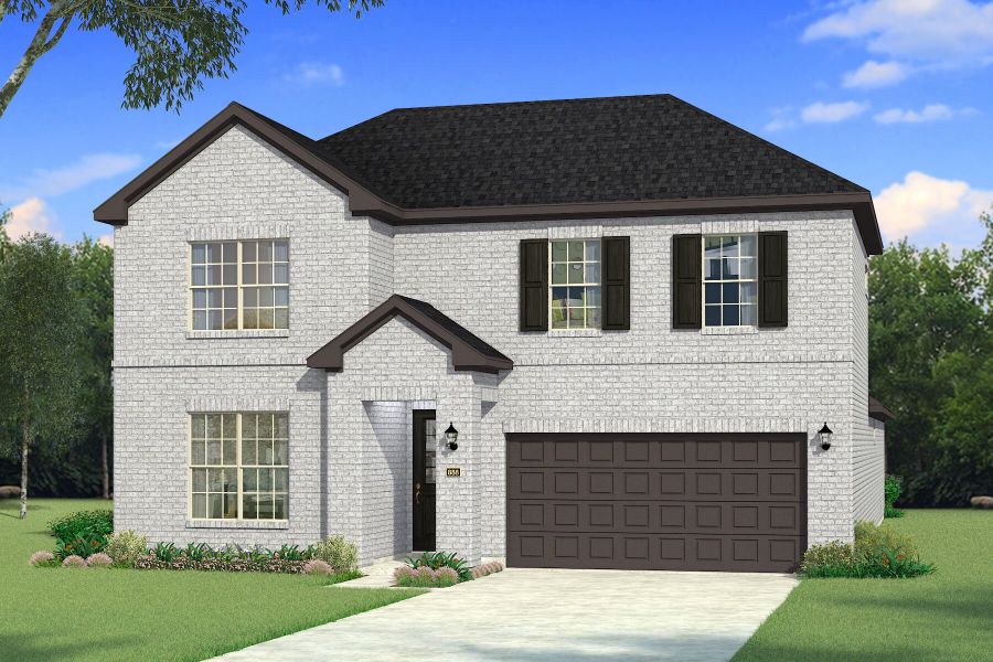 The Adella - Traditional 2 Elevation The Adella - Traditional 2 Elevation