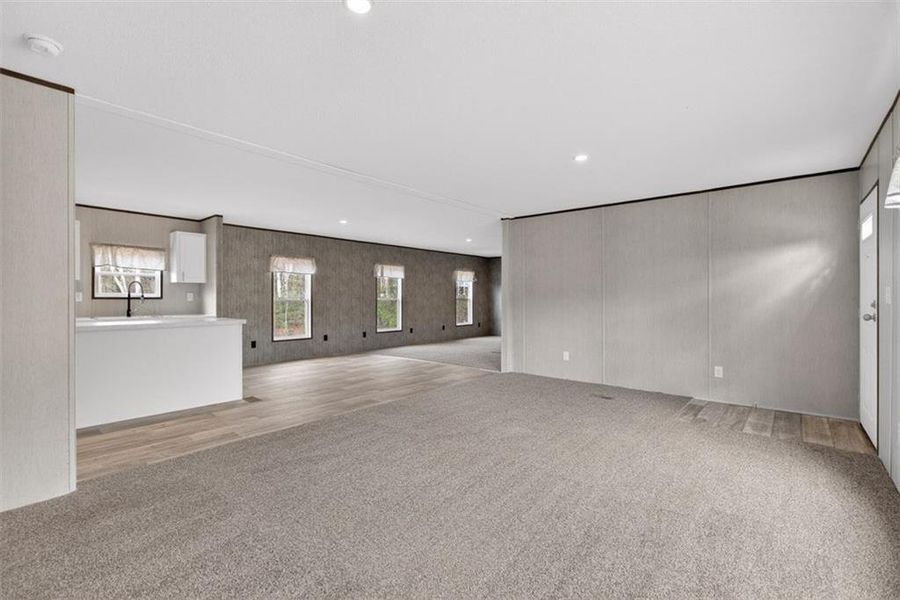 Spacious, unfurnished interior of a new home in , Royston (Image 25).