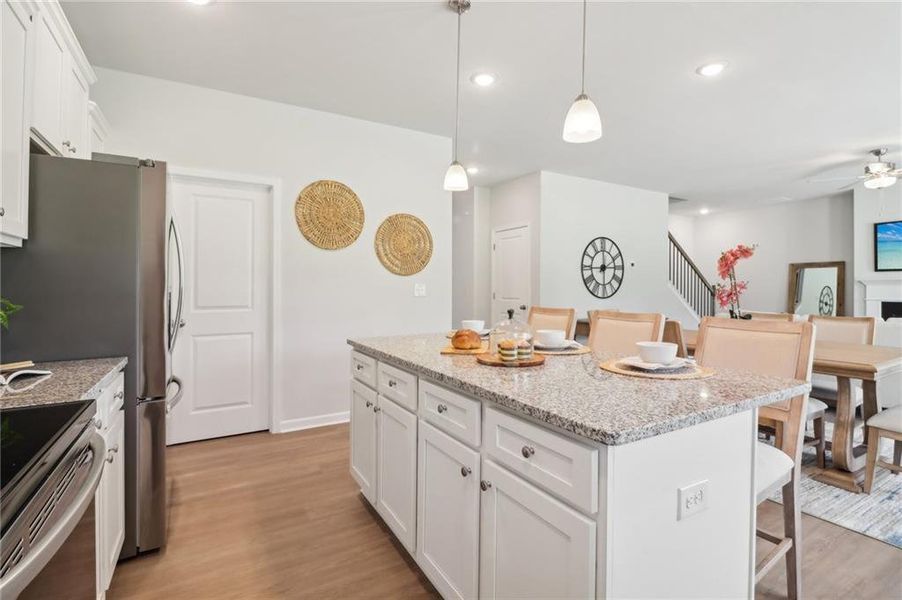 Furnished interior view inside a new home in Stephen's Landing, Loganville (Image 16).