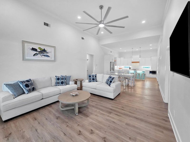 Furnished interior view inside a new home in , Bolivar Peninsula (Image 17).