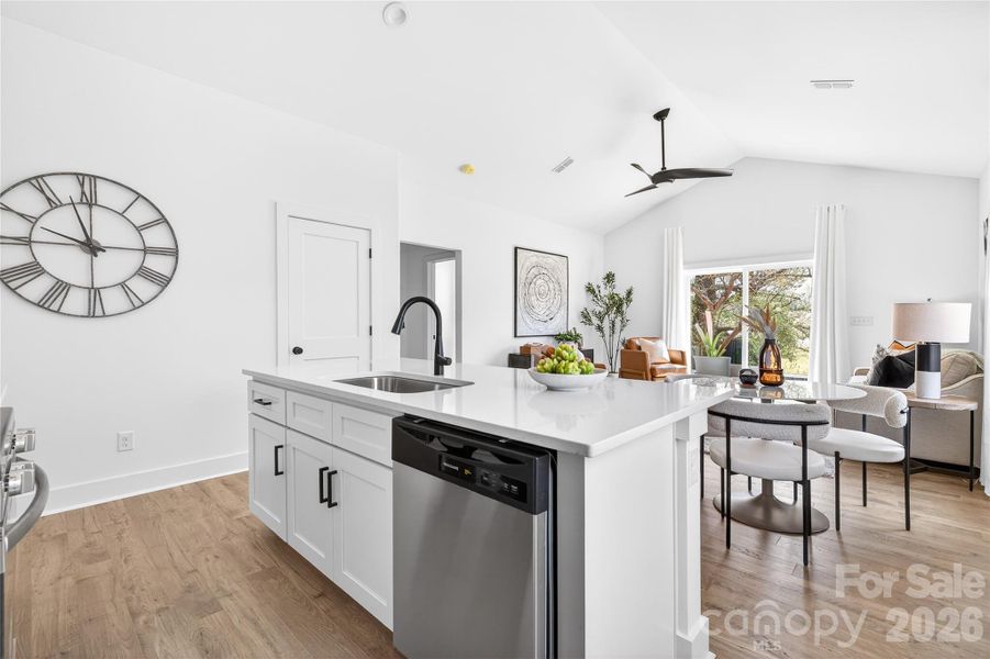 Furnished interior view inside a new home in , Kannapolis (Image 17).