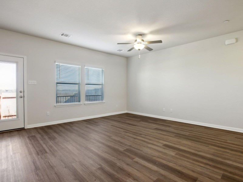 Photo is not of the actual home, but is an inspirational photo of builder’s model home and may depict options, furnishings, and/or decorator features that are not included