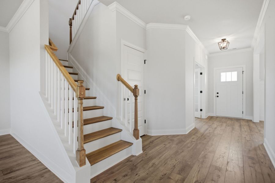 Spacious, unfurnished interior of a new home in Cherokee Knoll, Williamston (Image 24).