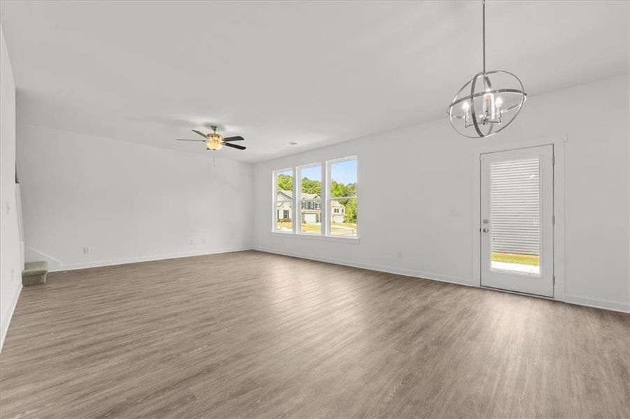 Spacious, unfurnished interior of a new home in Ellington Farms, Statham (Image 17).