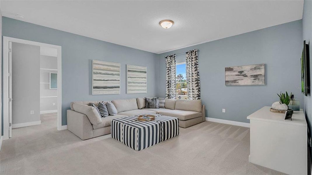 Furnished interior view inside a new home in Buena Lago, St. Cloud (Image 2).