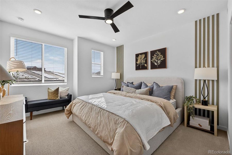 Furnished interior view inside a new home in , Littleton (Image 14).