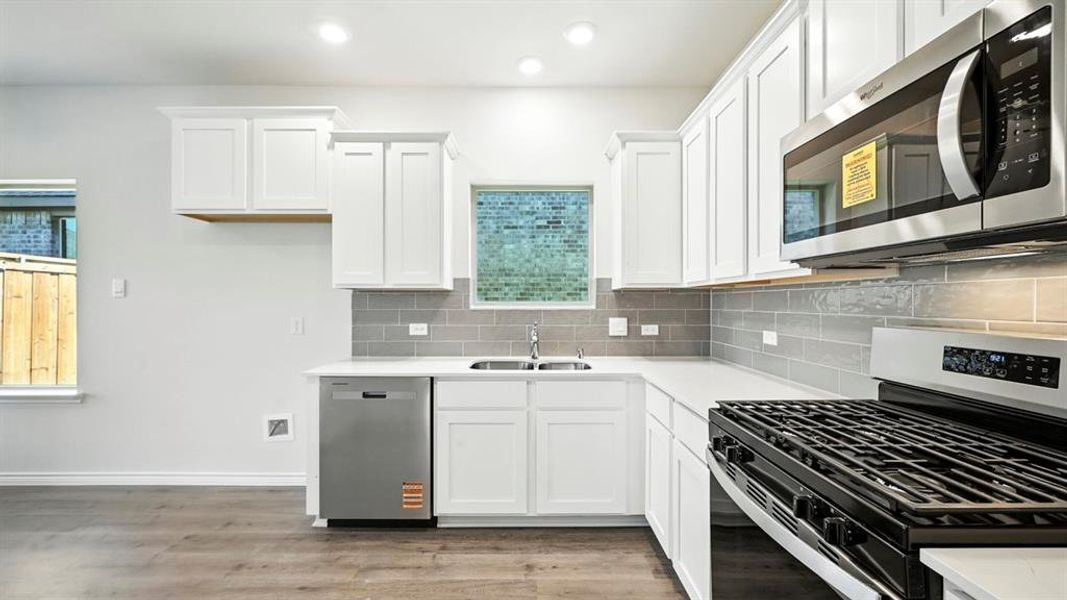 Furnished interior view inside a new home in The Woods at Lindsey Place, Anna (Image 3).