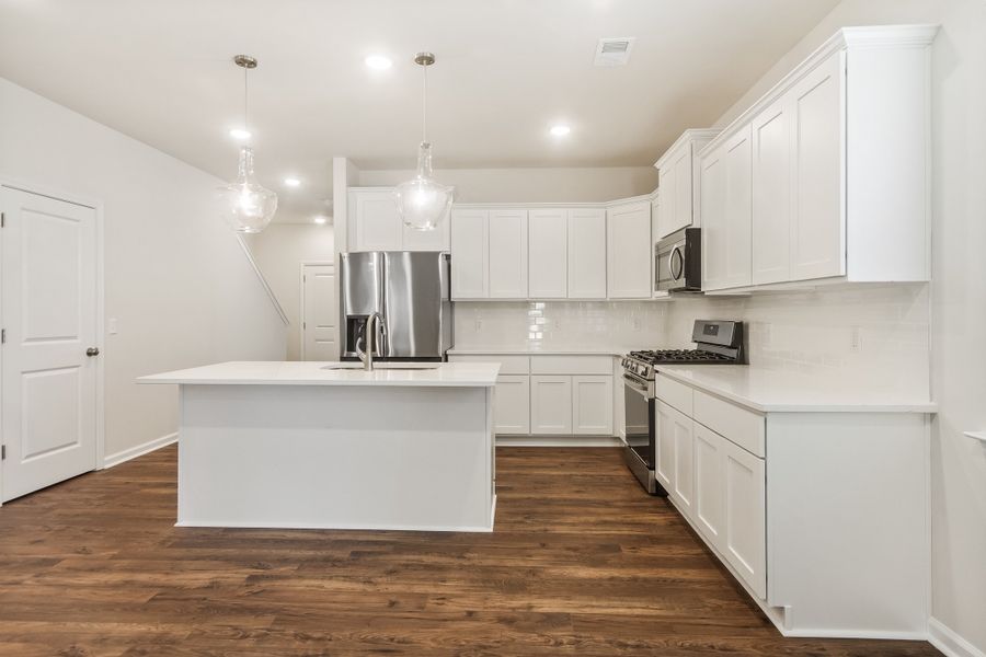 Furnished interior view inside a new home in The Grove, Florence (Image 13).