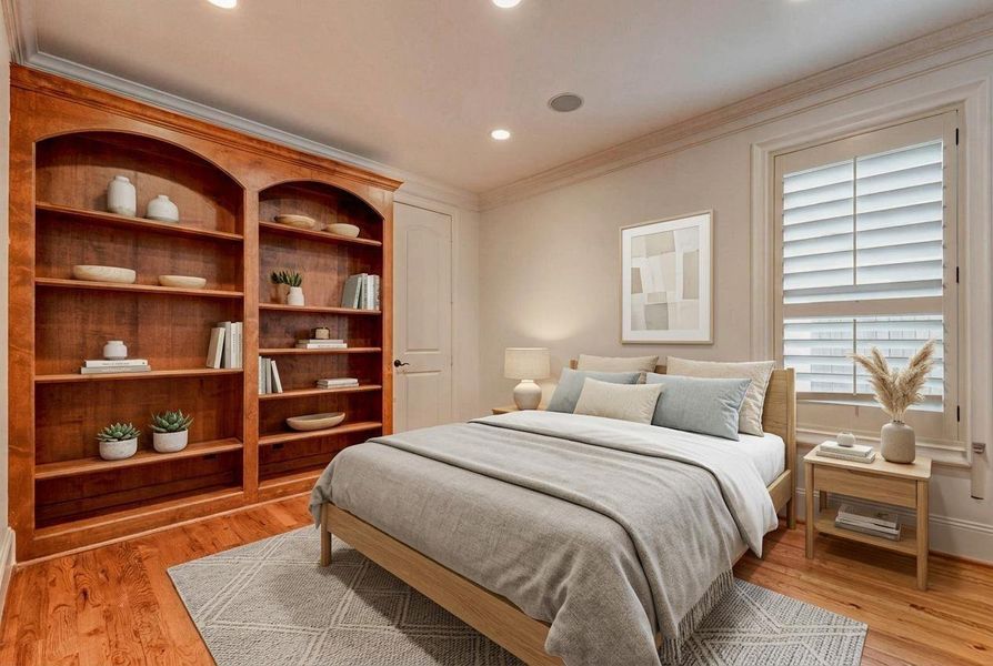 VIRTUALLY STAGED DECOR PHOTO-5TH BEDROOM 1ST FLOOR