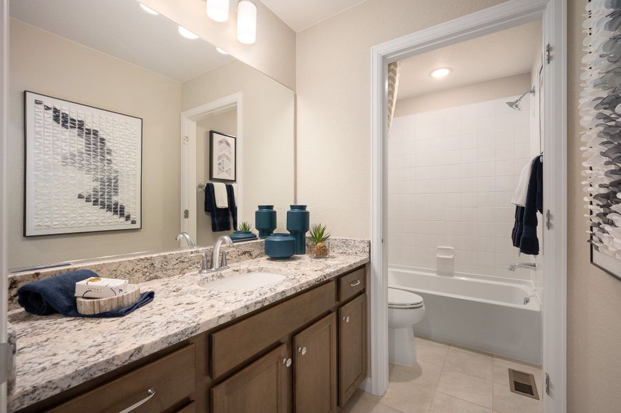 Representative furnished interior of a home built from the Taylor by Lokal Homes in The Commons at Victory Ridge, Colorado Springs (Image 14).