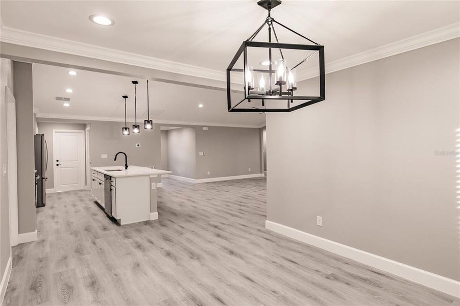 Furnished interior view inside a new home in , Cape Coral (Image 5).