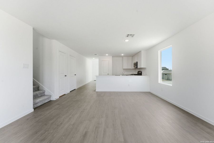 Spacious, unfurnished interior of a new home in , New Braunfels (Image 15). Spacious, unfurnished interior of a new home in , New Braunfels (Image 15).
