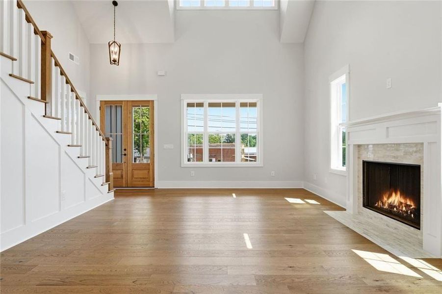 Spacious, unfurnished interior of a new home in , Ball Ground (Image 27).
