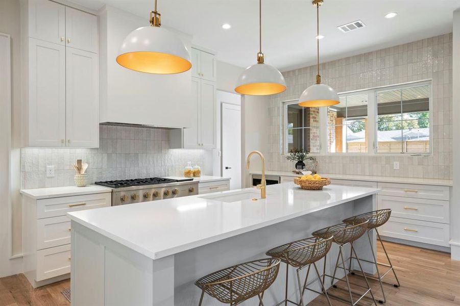 Furnished interior view inside a new home in , Dallas (Image 15).