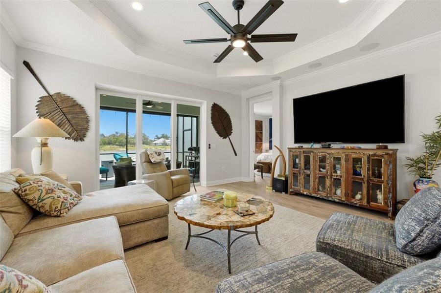 Furnished interior view inside a new home in , Venice (Image 15).