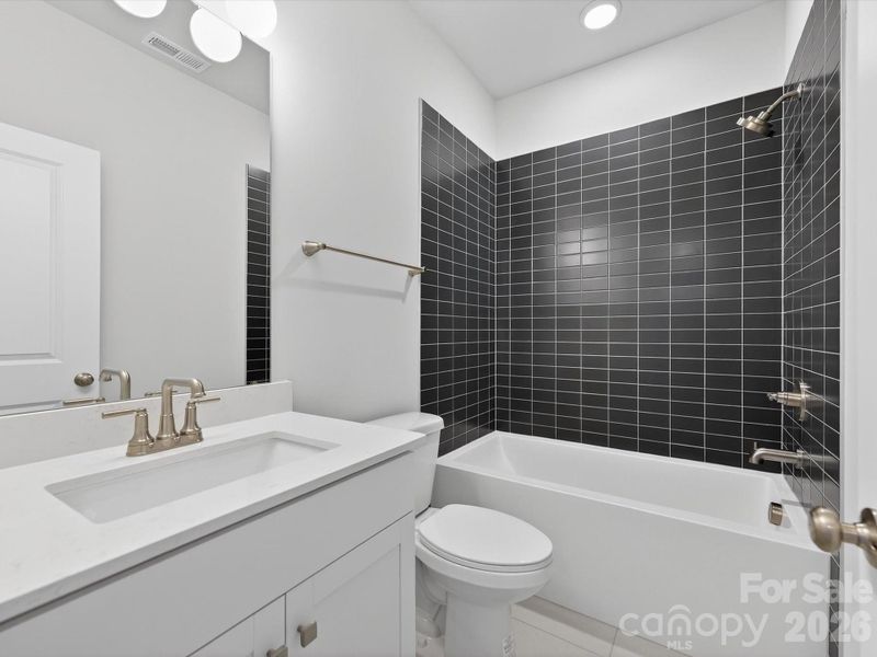 Furnished interior view inside a new home in North Creek Village, Huntersville (Image 12).