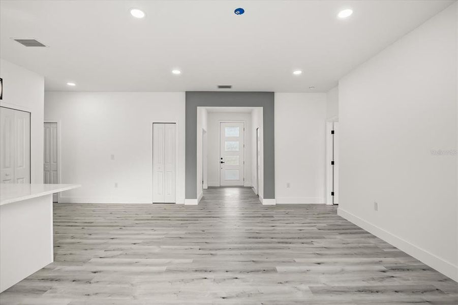 Spacious, unfurnished interior of a new home in , Palm Bay (Image 22). Spacious, unfurnished interior of a new home in , Palm Bay (Image 22).