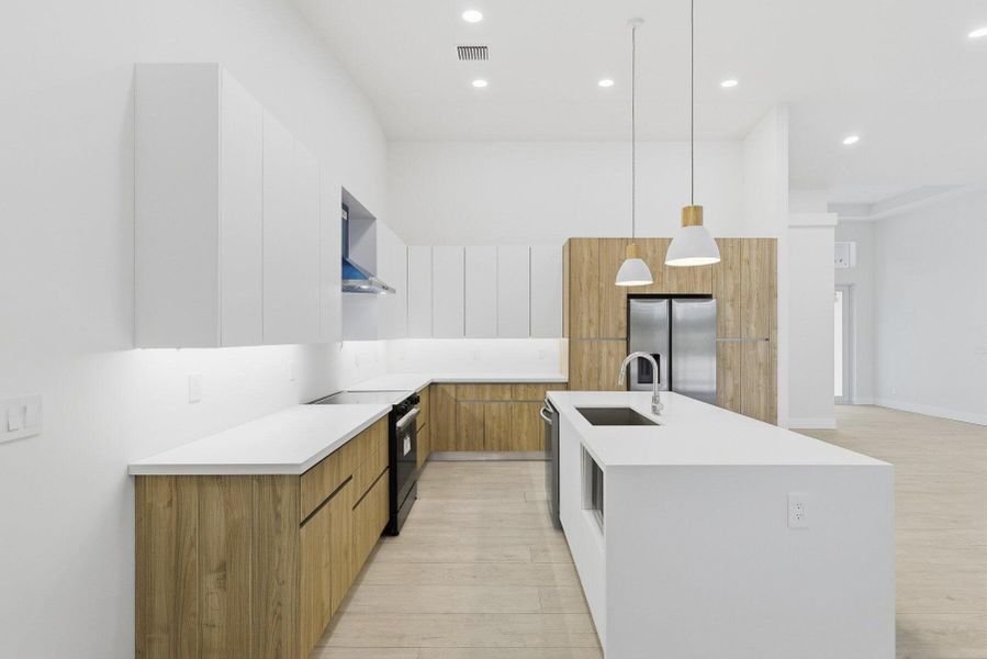 Furnished interior view inside a new home in , Lake Worth (Image 6). Furnished interior view inside a new home in , Lake Worth (Image 6).