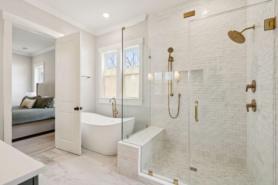 Furnished interior view inside a new home in , Mount Pleasant (Image 13).