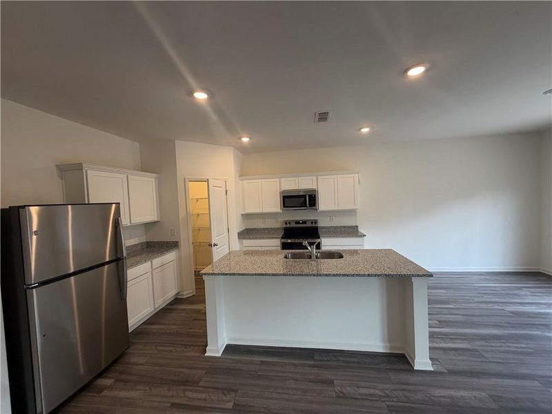 Furnished interior view inside a new home in Mt. Tabor Ridge, Dallas (Image 9).