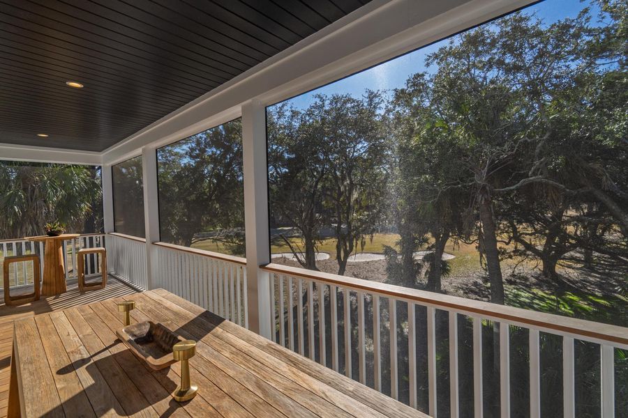 Exterior details and patio area of a home in , Edisto Island (Image 3). Exterior details and patio area of a home in , Edisto Island (Image 3).