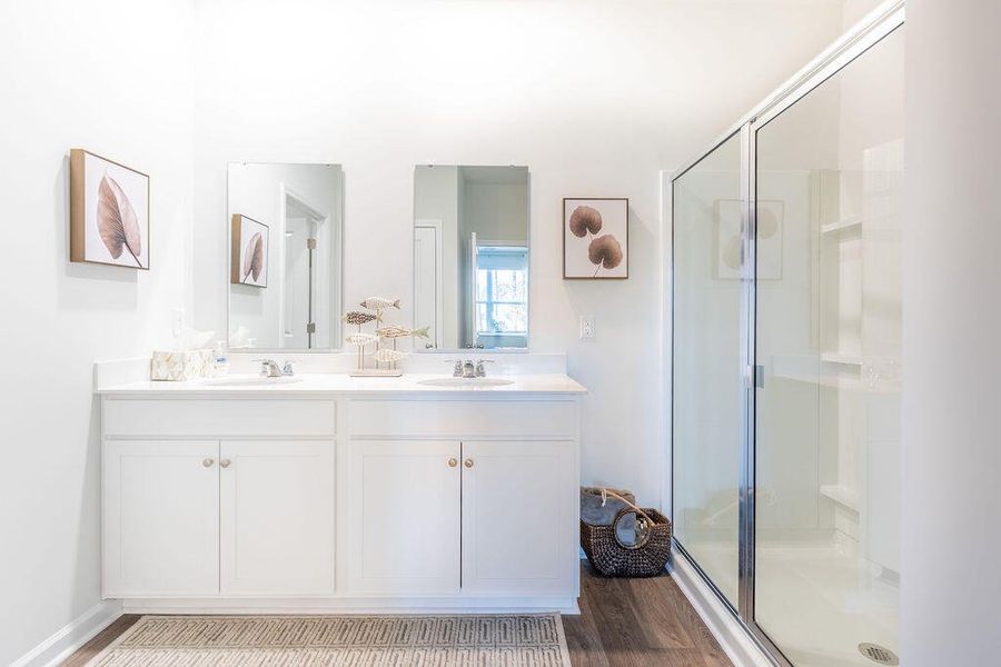 Furnished interior view inside a new home in Pine Hills at Cane Bay, Summerville (Image 28).