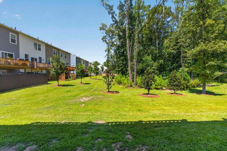 Exterior details and patio area of a home in , Hanahan (Image 21).