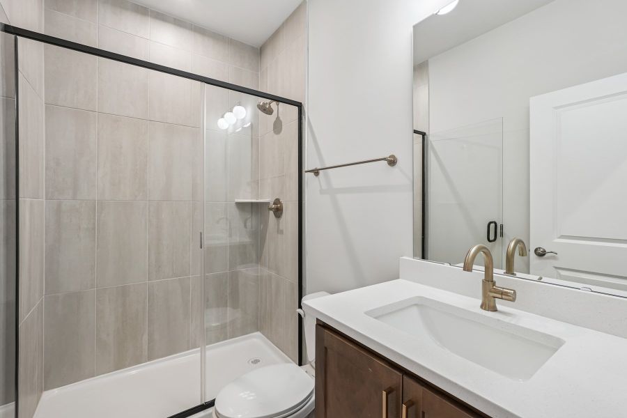 Furnished interior view inside a new home in Summit At Homestead, Chapel Hill (Image 7). Furnished interior view inside a new home in Summit At Homestead, Chapel Hill (Image 7).