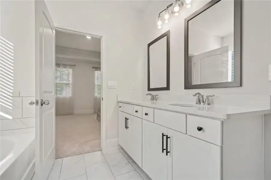 Furnished interior view inside a new home in Butner Estates, South Fulton (Image 33).