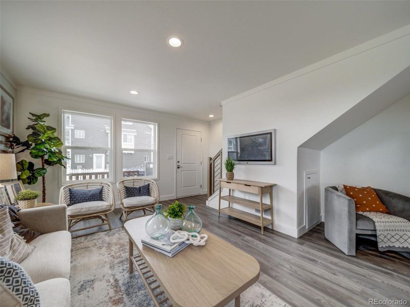 Furnished interior view inside a new home in , Commerce City (Image 16). Furnished interior view inside a new home in , Commerce City (Image 16).