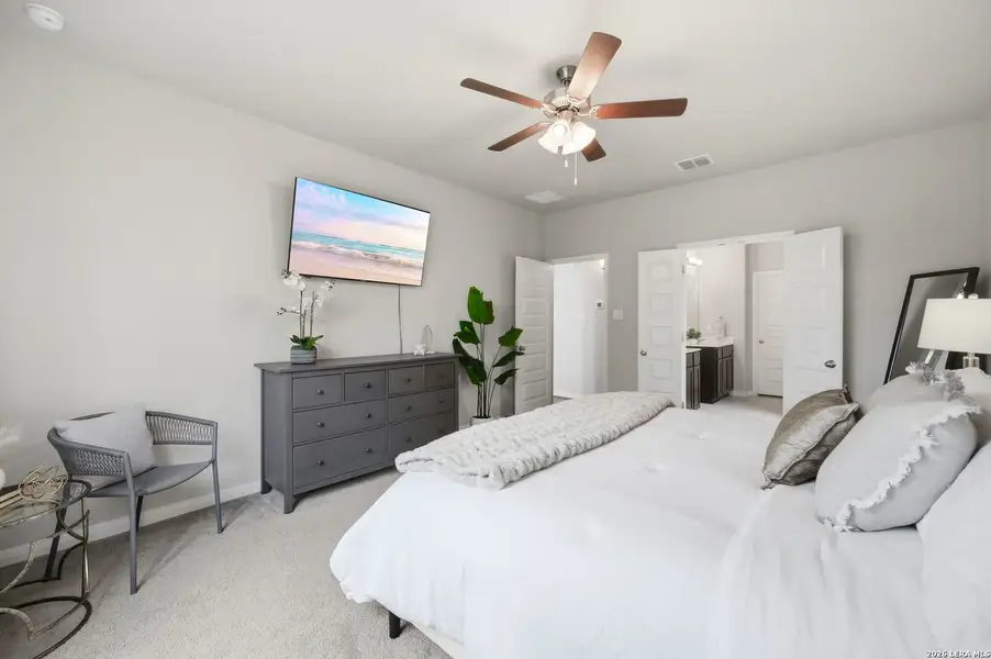 Furnished interior view inside a new home in Ventana, Bulverde (Image 11).