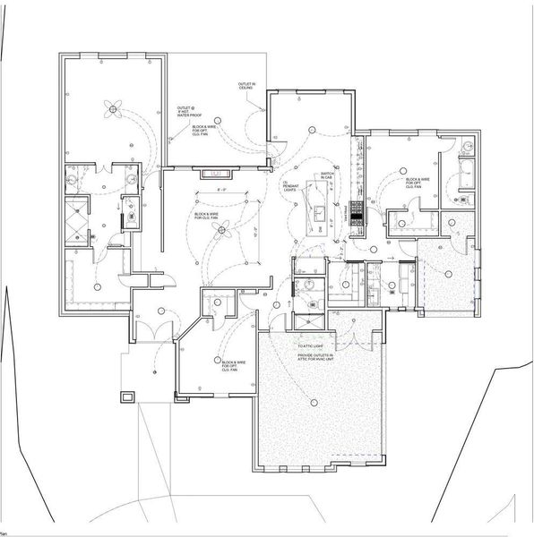 2D floor plan layout of this home in , Meadowlakes, TX (Image 3).