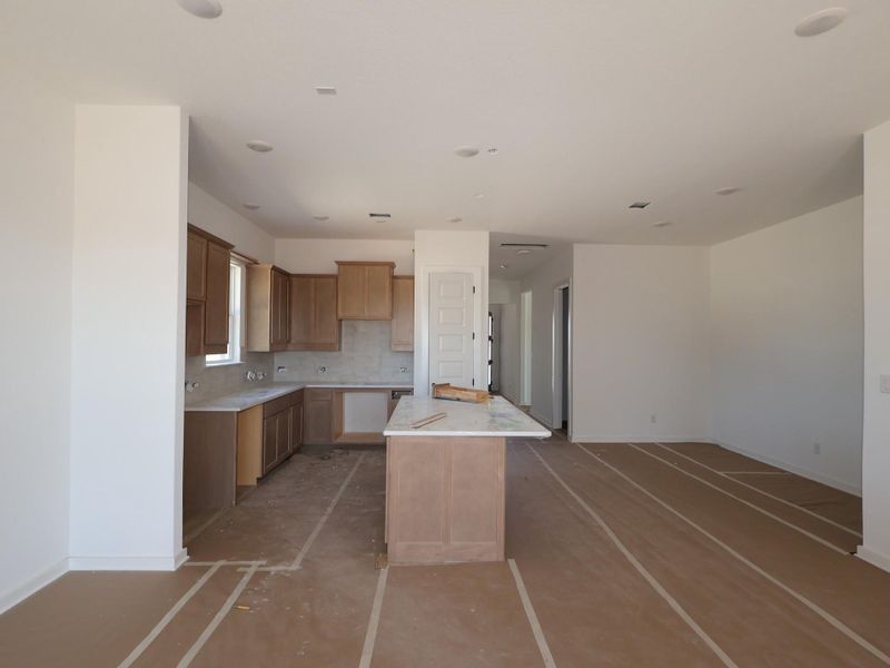 In-progress construction of a new home in Heritage, Dripping Springs, TX (Image 23).
