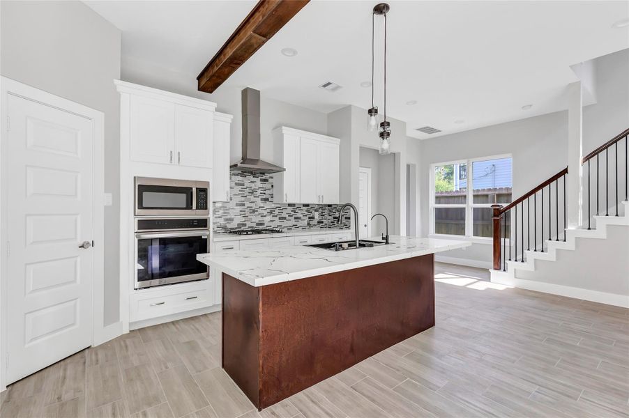 Furnished interior view inside a new home in , Houston (Image 12).
