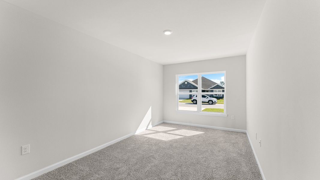 Representative unfurnished interior of a home built from the The Sawyer by D.R. Horton in Liberty, Panama City (Image 16). Representative unfurnished interior of a home built from the The Sawyer by D.R. Horton in Liberty, Panama City (Image 16).
