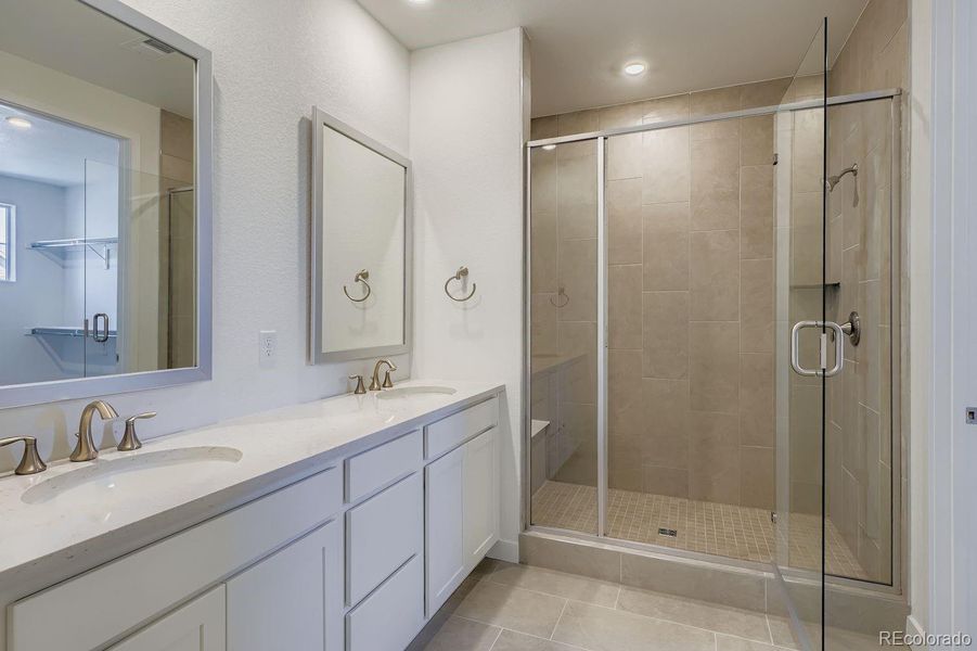 Furnished interior view inside a new home in Macanta: The Grand Collection, Castle Rock (Image 6).