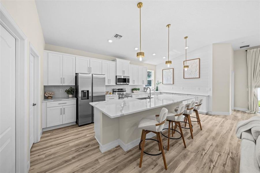 Furnished interior view inside a new home in , Palm Bay (Image 25).