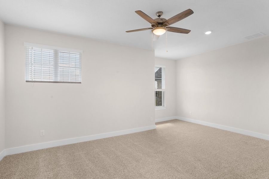 Spacious, unfurnished interior of a new home in Lariat, Liberty Hill (Image 57). Spacious, unfurnished interior of a new home in Lariat, Liberty Hill (Image 57).