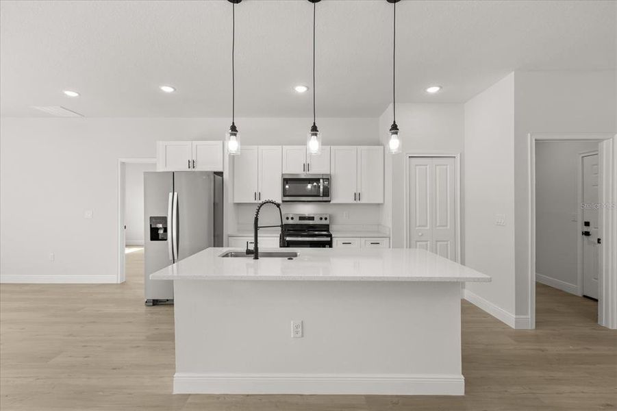 Furnished interior view inside a new home in , Ocala (Image 9). Furnished interior view inside a new home in , Ocala (Image 9).