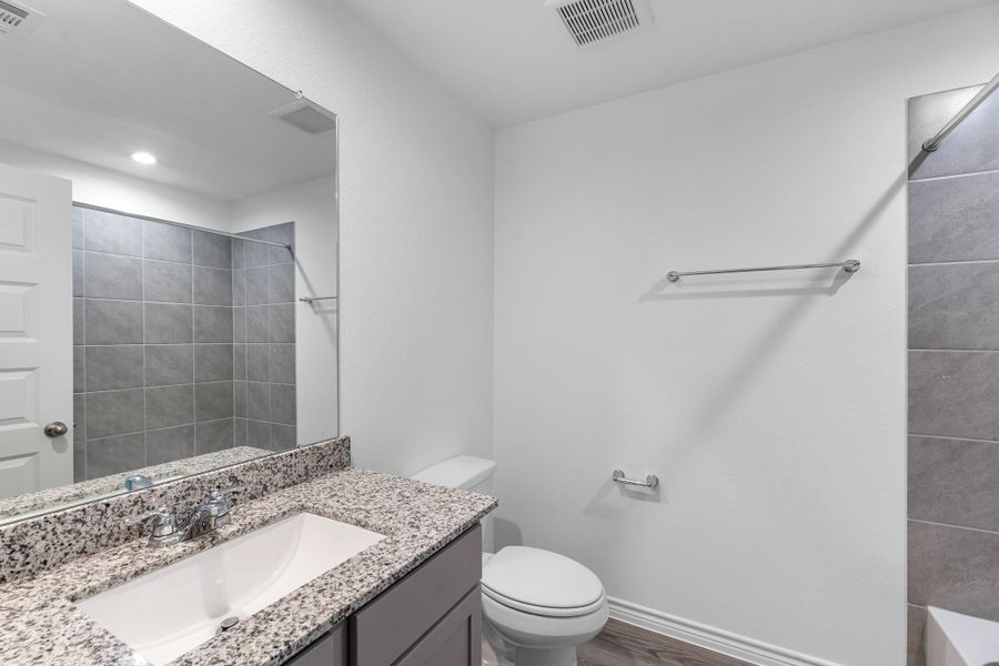 Furnished interior view inside a new home in Reserve at Mallard Lakes, Orange (Image 3). Furnished interior view inside a new home in Reserve at Mallard Lakes, Orange (Image 3).